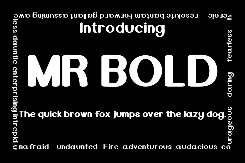 Download Free Free Download Mr Bold Font Fonts Typography